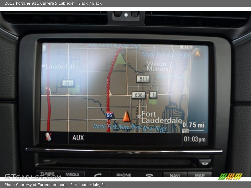 Black / Black 2013 Porsche 911 Carrera S Cabriolet