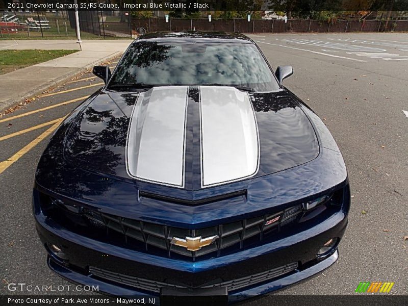 Imperial Blue Metallic / Black 2011 Chevrolet Camaro SS/RS Coupe