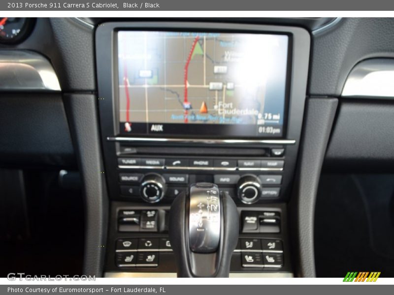 Black / Black 2013 Porsche 911 Carrera S Cabriolet