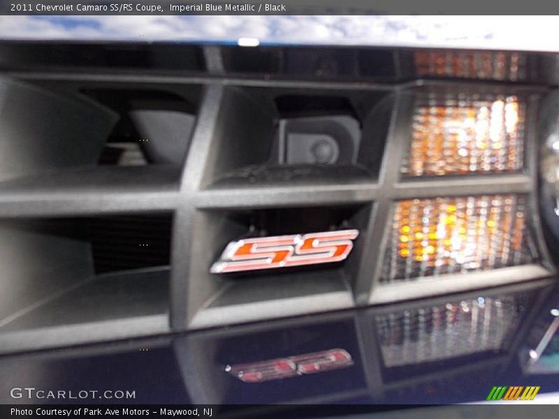 Imperial Blue Metallic / Black 2011 Chevrolet Camaro SS/RS Coupe