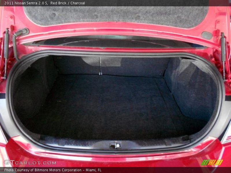 Red Brick / Charcoal 2011 Nissan Sentra 2.0 S