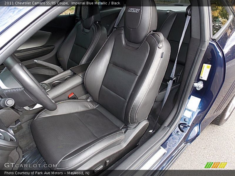 Imperial Blue Metallic / Black 2011 Chevrolet Camaro SS/RS Coupe