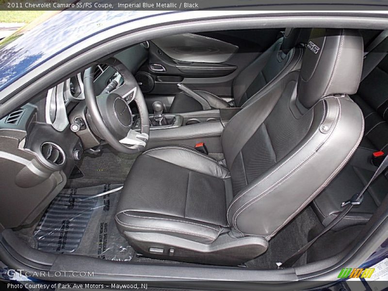 Imperial Blue Metallic / Black 2011 Chevrolet Camaro SS/RS Coupe