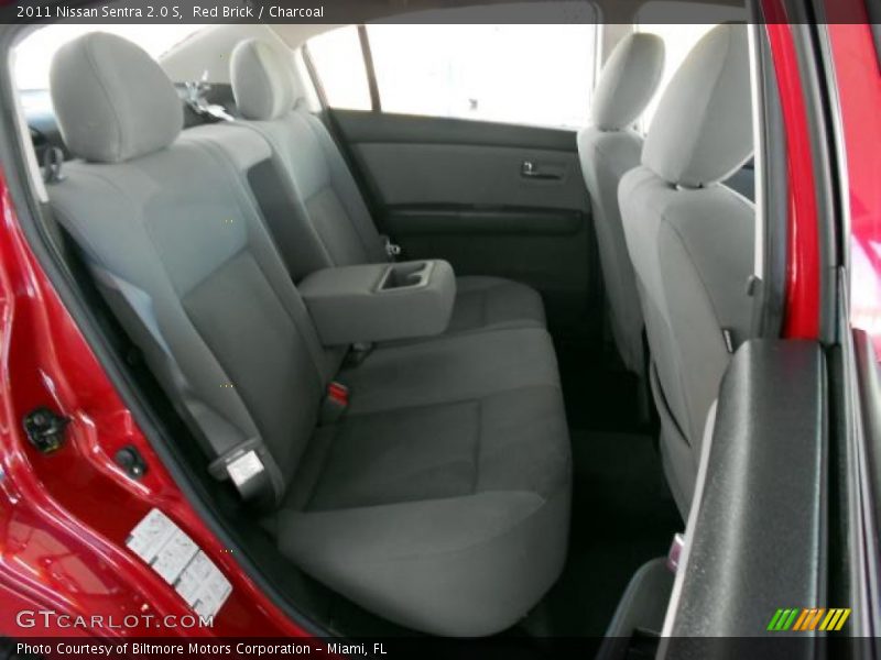 Red Brick / Charcoal 2011 Nissan Sentra 2.0 S