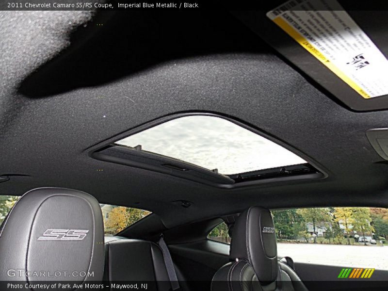 Imperial Blue Metallic / Black 2011 Chevrolet Camaro SS/RS Coupe