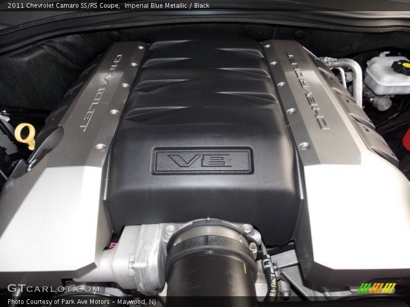 Imperial Blue Metallic / Black 2011 Chevrolet Camaro SS/RS Coupe