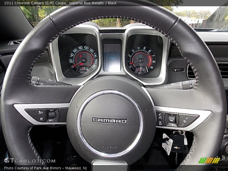 Imperial Blue Metallic / Black 2011 Chevrolet Camaro SS/RS Coupe