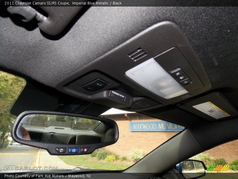 Imperial Blue Metallic / Black 2011 Chevrolet Camaro SS/RS Coupe