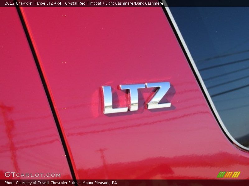 Crystal Red Tintcoat / Light Cashmere/Dark Cashmere 2013 Chevrolet Tahoe LTZ 4x4