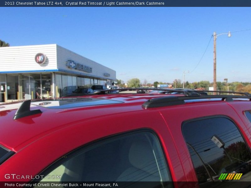 Crystal Red Tintcoat / Light Cashmere/Dark Cashmere 2013 Chevrolet Tahoe LTZ 4x4