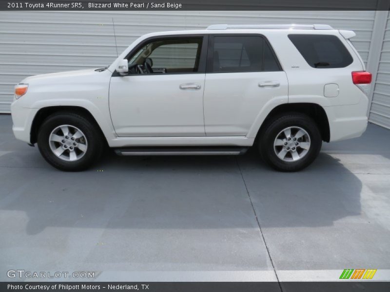 Blizzard White Pearl / Sand Beige 2011 Toyota 4Runner SR5