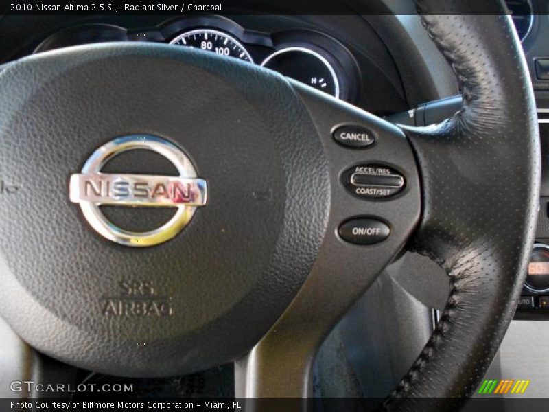 Radiant Silver / Charcoal 2010 Nissan Altima 2.5 SL
