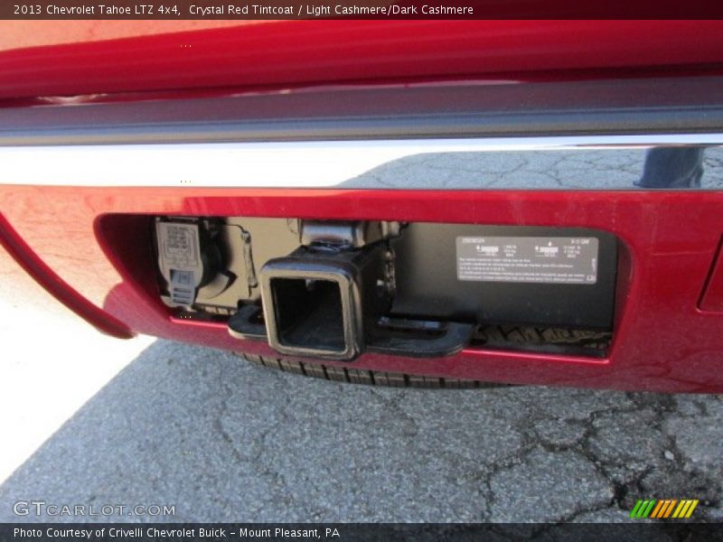 Crystal Red Tintcoat / Light Cashmere/Dark Cashmere 2013 Chevrolet Tahoe LTZ 4x4