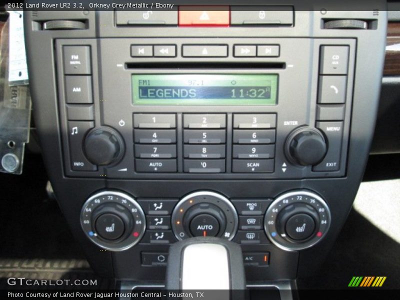 Orkney Grey Metallic / Ebony 2012 Land Rover LR2 3.2