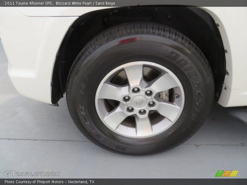 Blizzard White Pearl / Sand Beige 2011 Toyota 4Runner SR5