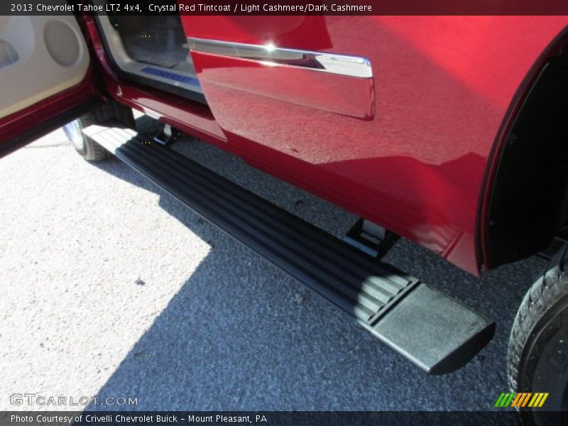 Crystal Red Tintcoat / Light Cashmere/Dark Cashmere 2013 Chevrolet Tahoe LTZ 4x4