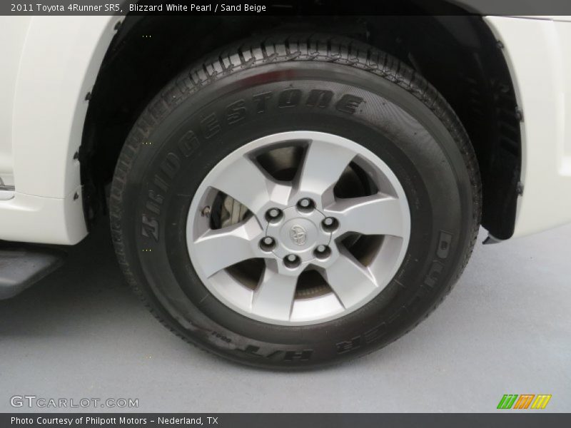Blizzard White Pearl / Sand Beige 2011 Toyota 4Runner SR5