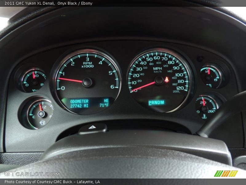 Onyx Black / Ebony 2011 GMC Yukon XL Denali