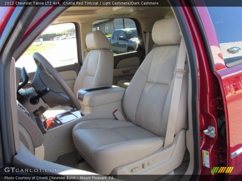 Crystal Red Tintcoat / Light Cashmere/Dark Cashmere 2013 Chevrolet Tahoe LTZ 4x4