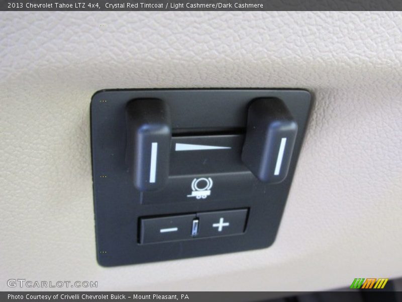 Crystal Red Tintcoat / Light Cashmere/Dark Cashmere 2013 Chevrolet Tahoe LTZ 4x4