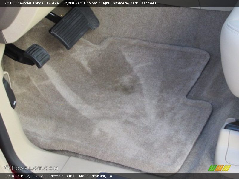 Crystal Red Tintcoat / Light Cashmere/Dark Cashmere 2013 Chevrolet Tahoe LTZ 4x4