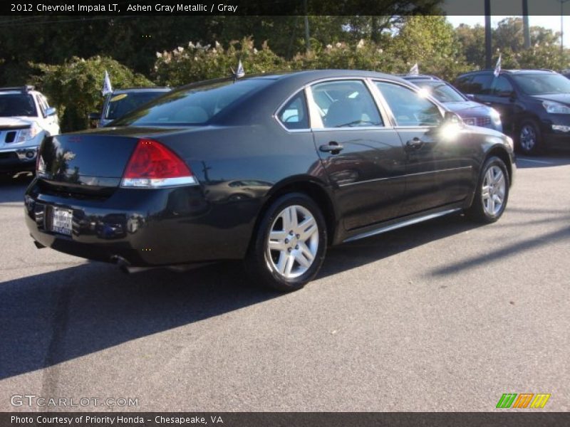 Ashen Gray Metallic / Gray 2012 Chevrolet Impala LT