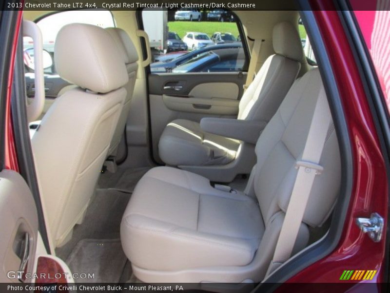Crystal Red Tintcoat / Light Cashmere/Dark Cashmere 2013 Chevrolet Tahoe LTZ 4x4