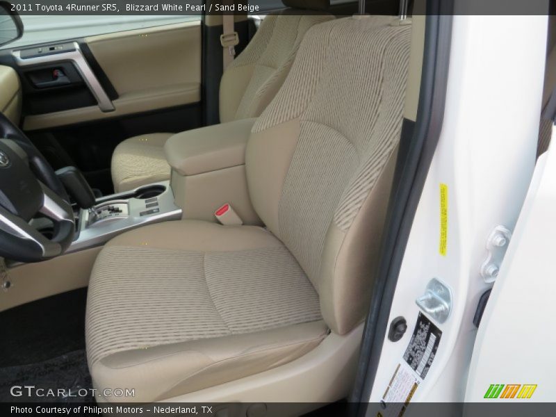 Blizzard White Pearl / Sand Beige 2011 Toyota 4Runner SR5