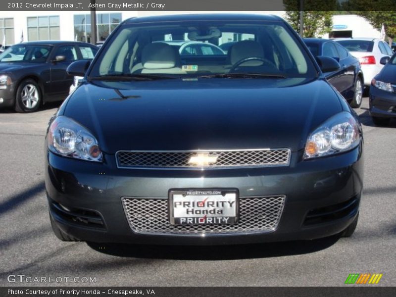 Ashen Gray Metallic / Gray 2012 Chevrolet Impala LT