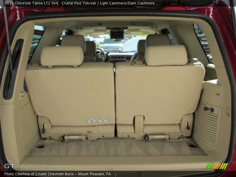 Crystal Red Tintcoat / Light Cashmere/Dark Cashmere 2013 Chevrolet Tahoe LTZ 4x4
