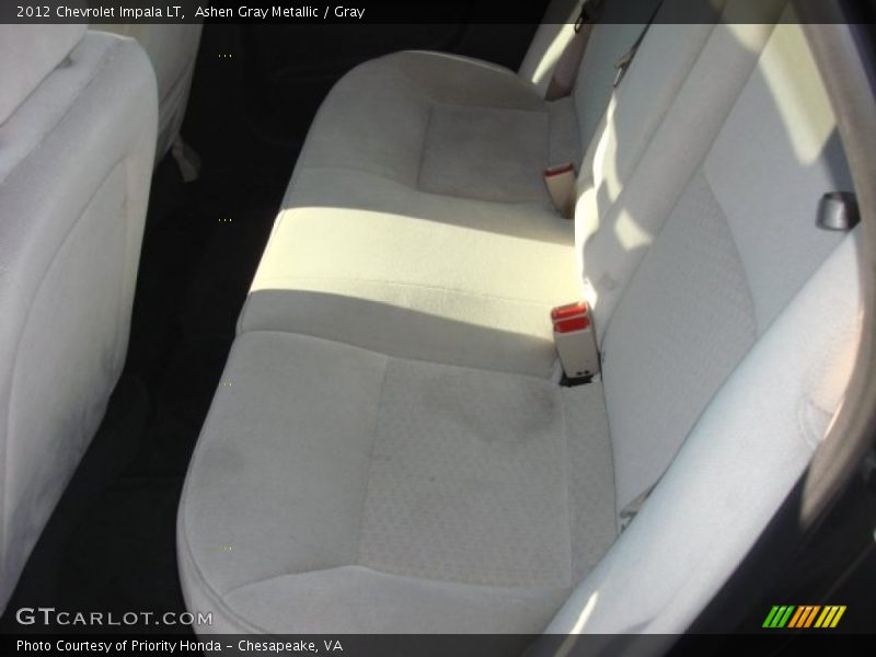 Ashen Gray Metallic / Gray 2012 Chevrolet Impala LT