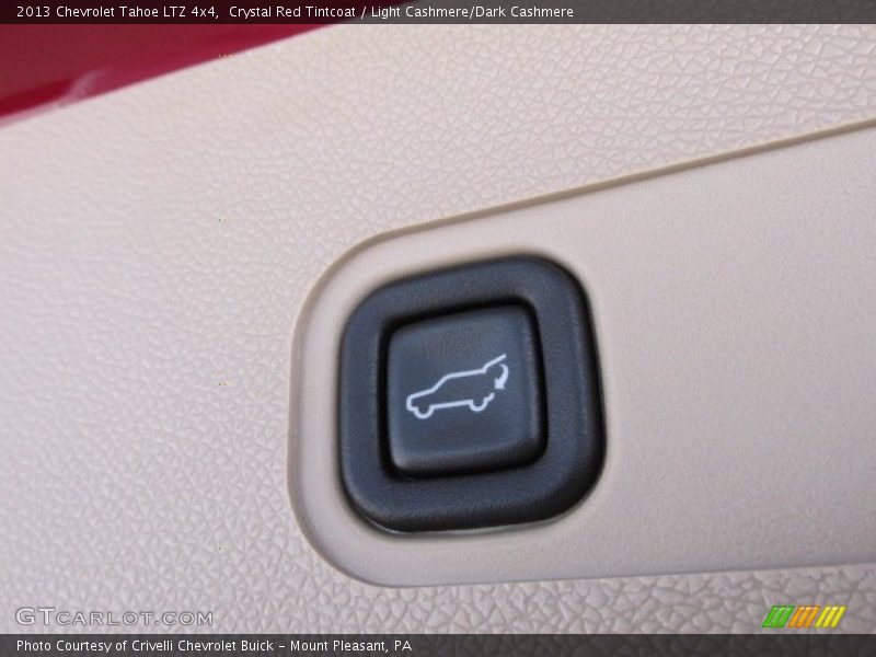 Crystal Red Tintcoat / Light Cashmere/Dark Cashmere 2013 Chevrolet Tahoe LTZ 4x4