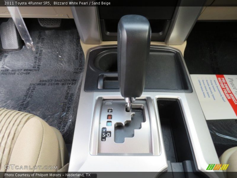 Blizzard White Pearl / Sand Beige 2011 Toyota 4Runner SR5