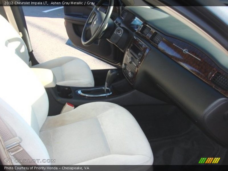 Ashen Gray Metallic / Gray 2012 Chevrolet Impala LT