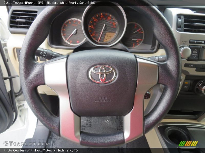 Blizzard White Pearl / Sand Beige 2011 Toyota 4Runner SR5