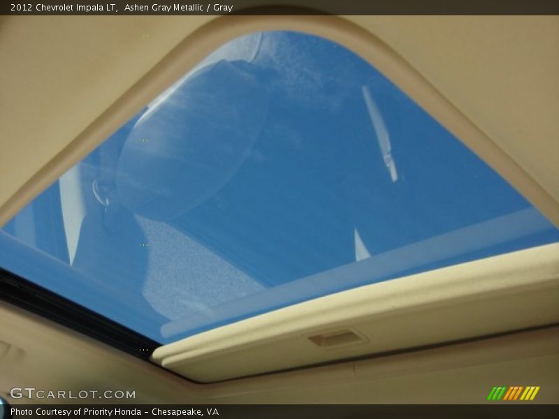 Ashen Gray Metallic / Gray 2012 Chevrolet Impala LT
