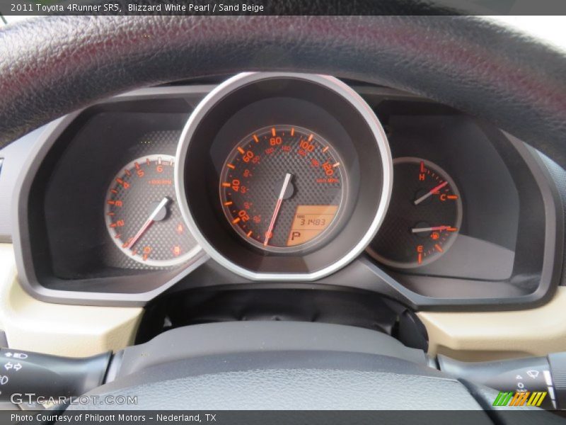 Blizzard White Pearl / Sand Beige 2011 Toyota 4Runner SR5