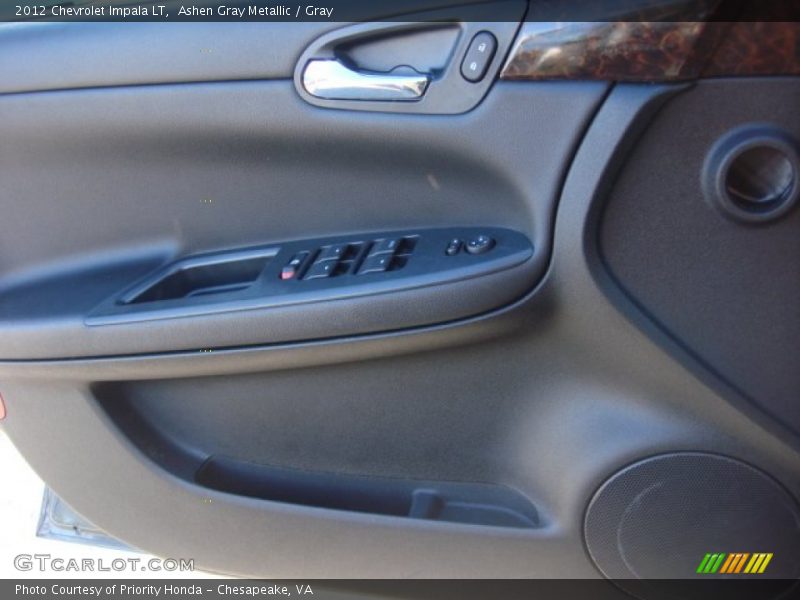 Ashen Gray Metallic / Gray 2012 Chevrolet Impala LT