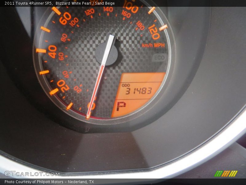 Blizzard White Pearl / Sand Beige 2011 Toyota 4Runner SR5