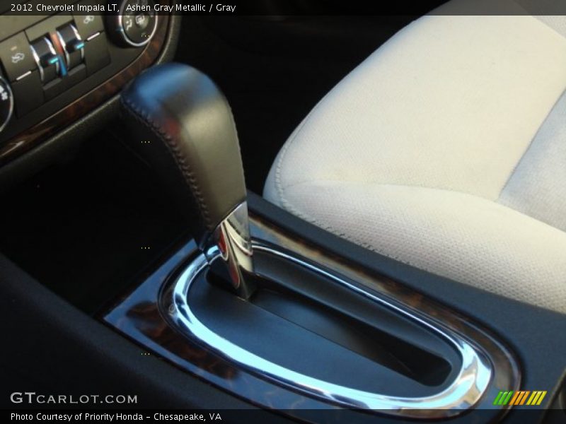 Ashen Gray Metallic / Gray 2012 Chevrolet Impala LT