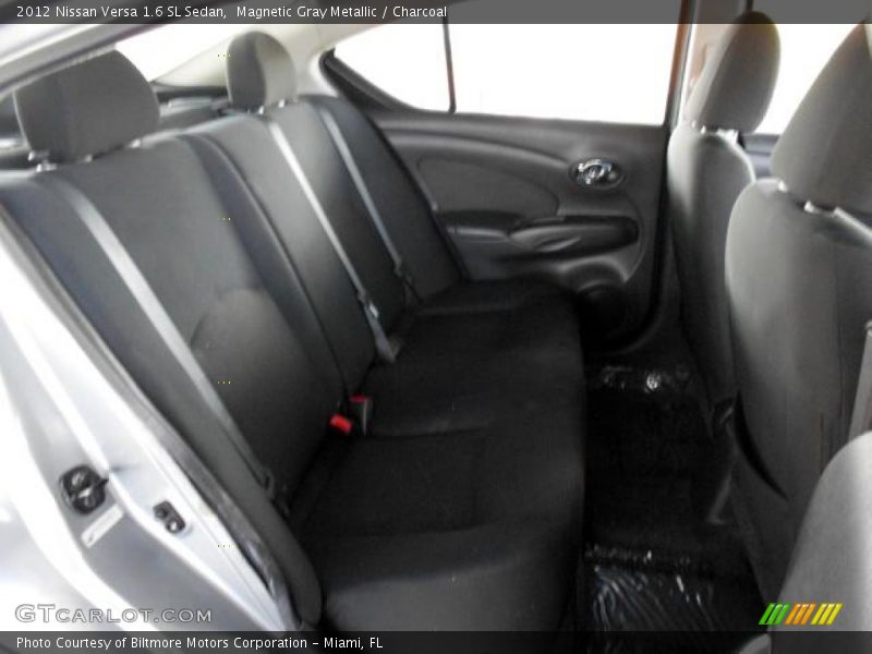 Magnetic Gray Metallic / Charcoal 2012 Nissan Versa 1.6 SL Sedan