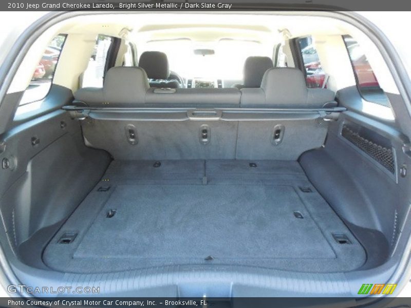 Bright Silver Metallic / Dark Slate Gray 2010 Jeep Grand Cherokee Laredo