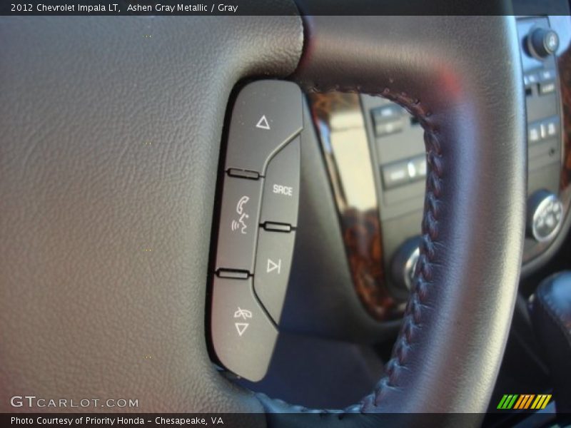 Ashen Gray Metallic / Gray 2012 Chevrolet Impala LT