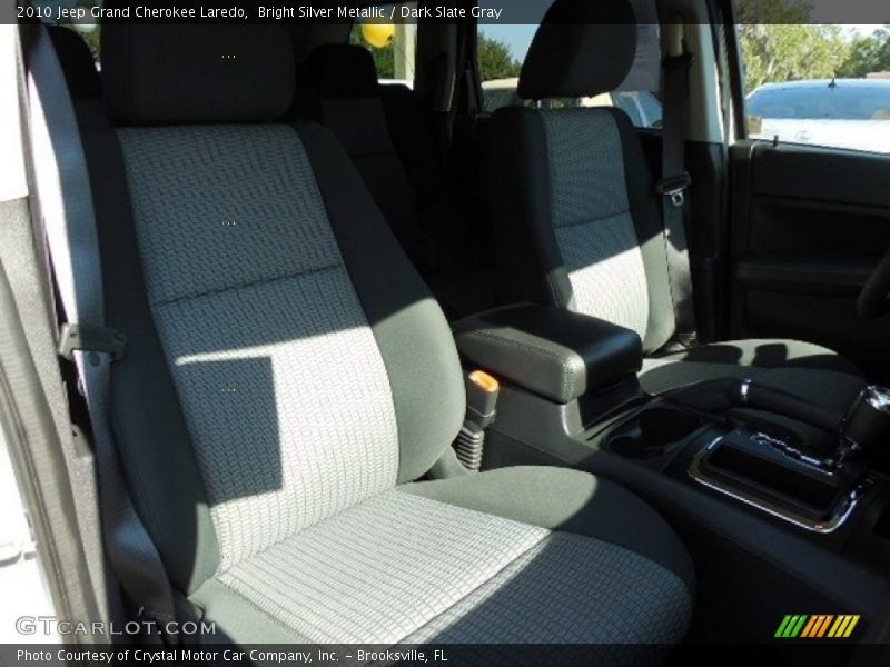Bright Silver Metallic / Dark Slate Gray 2010 Jeep Grand Cherokee Laredo