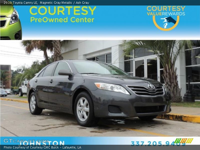 Magnetic Gray Metallic / Ash Gray 2010 Toyota Camry LE