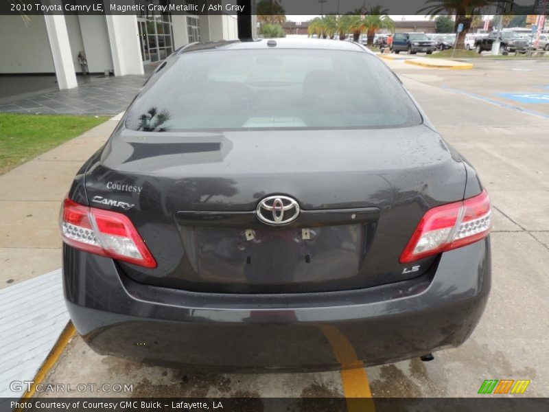 Magnetic Gray Metallic / Ash Gray 2010 Toyota Camry LE