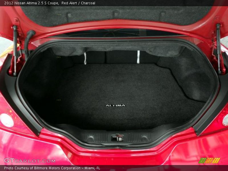 Red Alert / Charcoal 2012 Nissan Altima 2.5 S Coupe