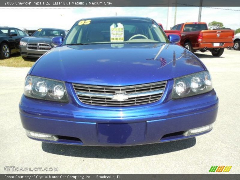 Laser Blue Metallic / Medium Gray 2005 Chevrolet Impala LS