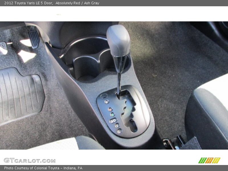 Absolutely Red / Ash Gray 2012 Toyota Yaris LE 5 Door