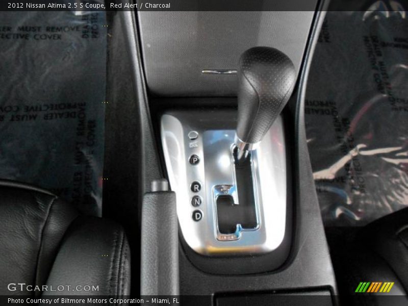 Red Alert / Charcoal 2012 Nissan Altima 2.5 S Coupe